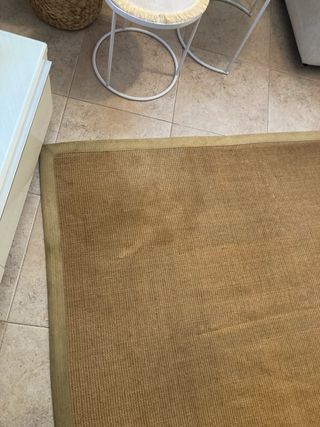 Tappeto in rafia naturale