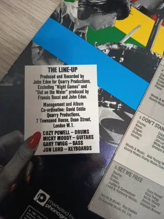 Graham Bonnet Line Up Vinilo