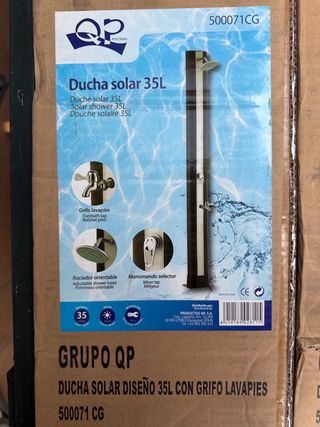 Duchas Solares Exterior 35L NUEVAS