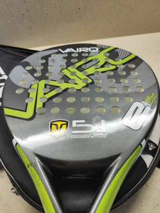 Pala de Pádel Vairo 5.1 con funda Dunlop