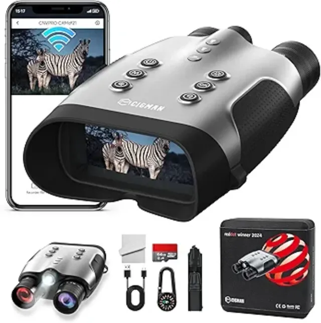 Prismáticos Visión Nocturna CIGMAN 4K