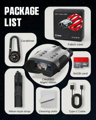 Prismáticos Visión Nocturna CIGMAN 4K