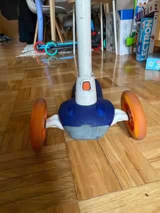 Patinete Oxelo 3 Ruedas Azul/Naranja