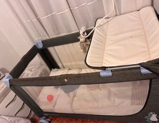 Cuna de viaje plegable