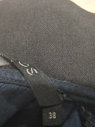 Blusa COS Terciopelo Negra