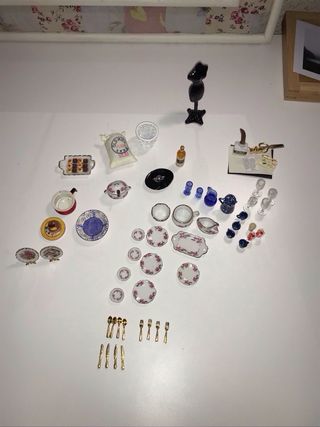 Accessori per casa delle bambole di lusso