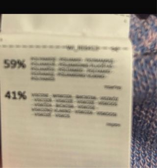 Top Reserved talla S estampado geométrico