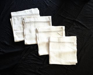 Set 4 Asciugamani Lino Antichi '900