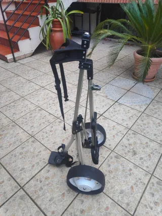 Carro de golf plegable