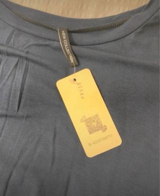 Camiseta azul marino mujer