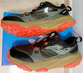 Zapatillas Joma RECON Talla 40 Verde Naranja