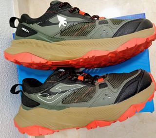 Zapatillas Joma RECON Talla 40 Verde Naranja