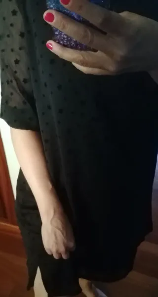 Vestido estrellas Mango M