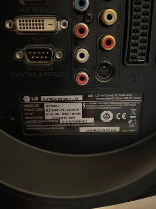 Televisor LG Flatron 27”