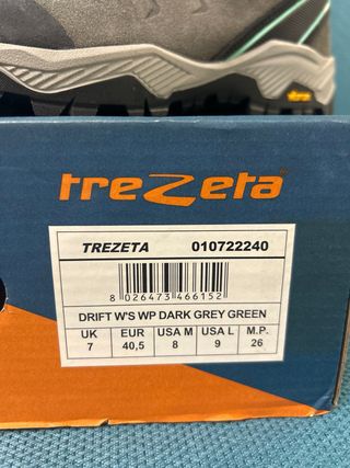 Scarponi Trekking Trezeta Grigio/Verde