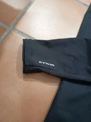 Chaqueta y maillot B'TWIN rosa negro mujer talla M