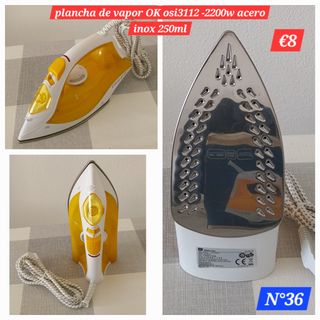 Plancha de Vapor OK Osi3112 2200W