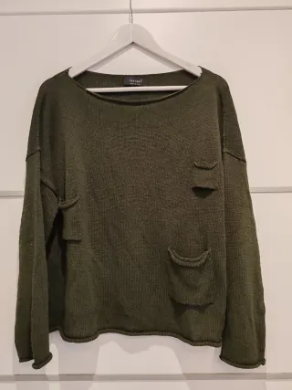 Maglione Taviani Verde Oliva Taglia XL