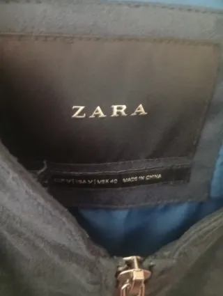Chaqueta Zara Hombre Azul