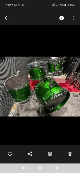 Set Bateria tama Starclassic W/B