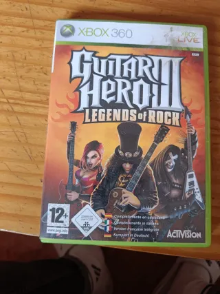 Pack juegos Guitar Hero Xbox 360