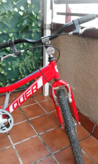 Bicicleta MTB Infantil QÜER Roja