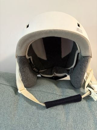 Casco de esquí Salomon Pearl blanco