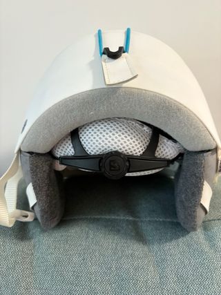 Casco de esquí Salomon Pearl blanco