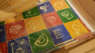 Paks de papel de regalo 25 pliegos