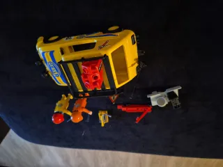 Coche Rally Playmobil con Accesorios