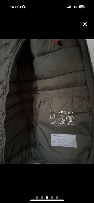 Chaleco Scalper verde niño