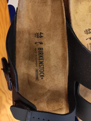 Sandalias Birkenstock Hombre Negras Arizona Pro