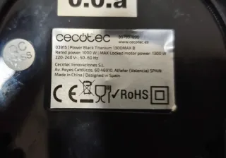 Motor Cecotec Licuadora 1300 Max B