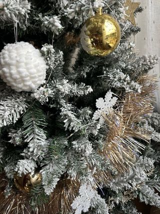 Árbol de Navidad Nevado 180cm Leroy Merlin