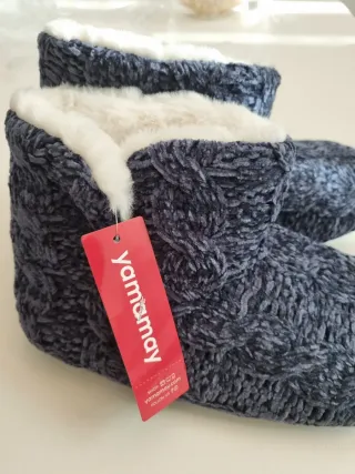 Yamamay Pantofole Blu Taglia 36/37 Nuove