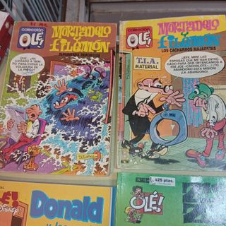 Tebeos Olé. Mortadelo, Disney, Zipi y Zape...