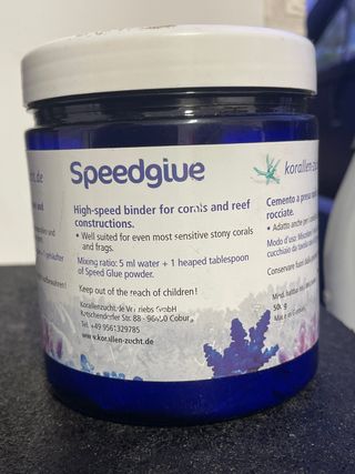 Speedglue Zeovit para corales y arrecifes