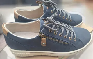 Blucher Mujer Azul