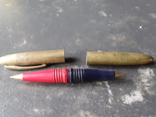 Bolígrafo doble antiguo USA