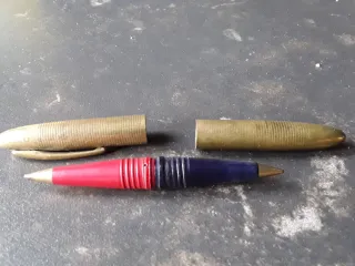 Bolígrafo doble antiguo USA