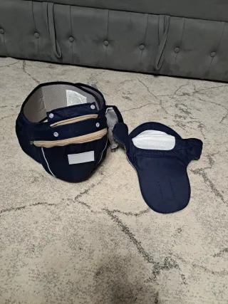 Portabebés ergonómico azul