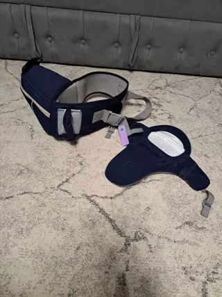 Portabebés ergonómico azul