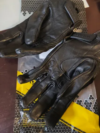 Guantes de cuero para moto talla S NUEVOS