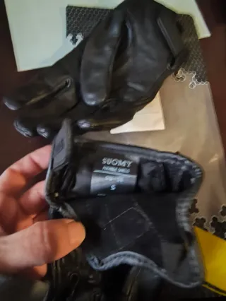 Guantes de cuero para moto talla S NUEVOS