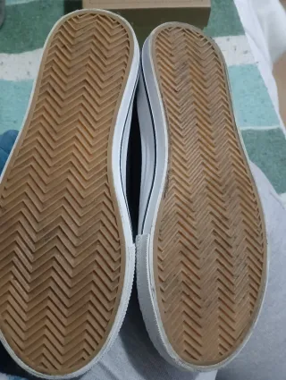 Tenis de tela negros talla 37