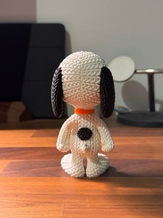 Snoopy da Peanuts – Figure stile crochet