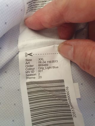 Camisa SMOG Hombre Talla XXL