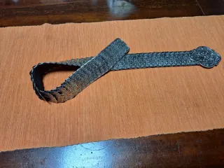 Cintura elastica metallo decorata