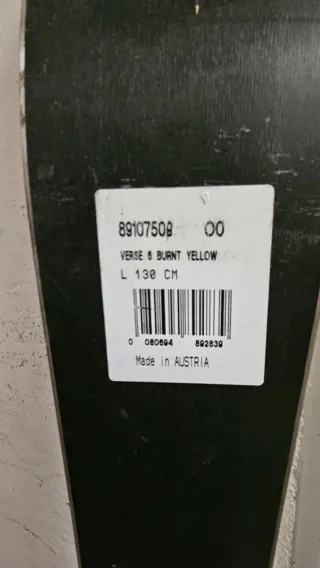 Esquís Salomon Verse 6 130