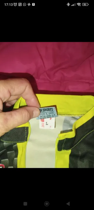 Maillot y culote ciclismo talla L